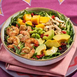 Shrimp Mango Bowl