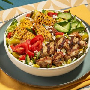 Chicken Souvlaki Bowl
