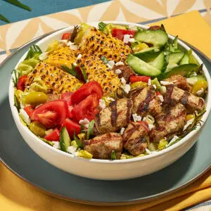 Chicken Souvlaki Bowl