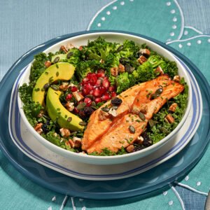 Kale Salmon Bowl
