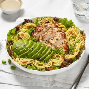 Half Asian Chicken Noodles