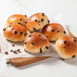 Pain Au Lait Rond Au Chocolat