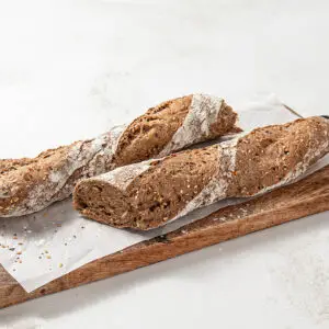 Baguette Au Mélanges De Cereales Et Levain
